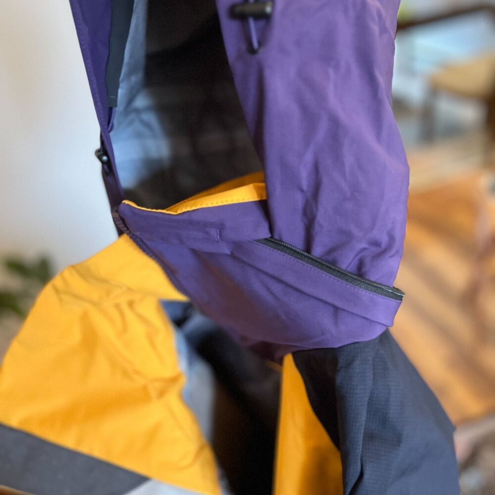 Orage Razorback 3PLY Jacket- Waterproof Shell - Picture 3 of 6